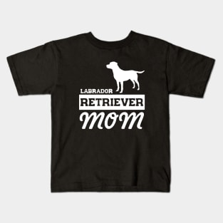 Labrador Retriever Mom Kids T-Shirt